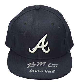 Brian McCann Signed Game-Used Atlanta Braves Hat 